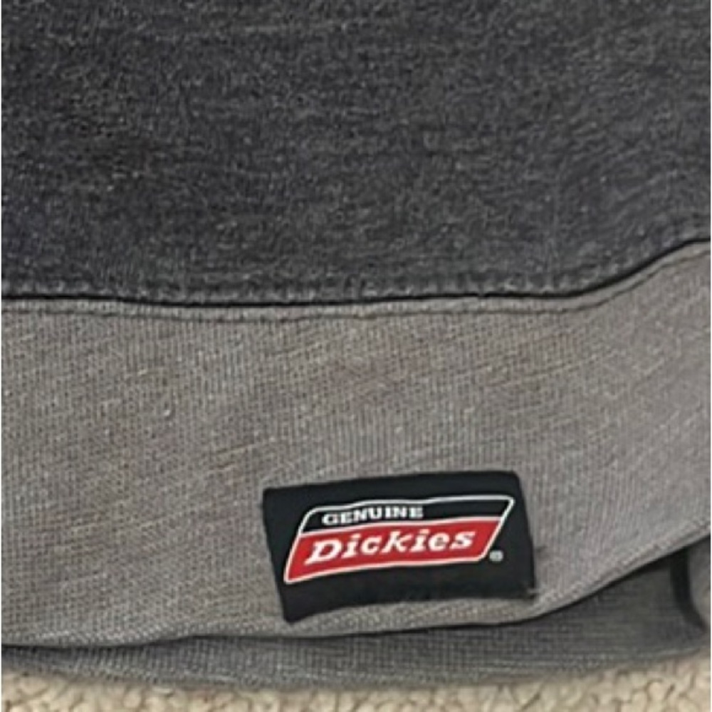 Vintage Men's Genuine Dickies XL Gray and Black Sweatshirt - Picture 9 of 9